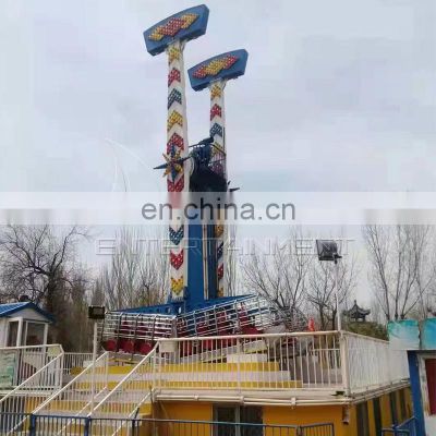 360 degree rotation amusement park equipment Kamikaze rides for sale