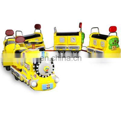 Factory supply outdoor trackless train kids electric train for children