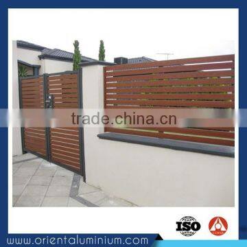 Aluminium Privacy Slat Gate