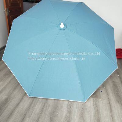 Beach Umbrella Outdoor Sun Umbrella Sunshade Aluminum Frame Iron Frame Wooden Frame Cotton Canvas Polyester photo-2