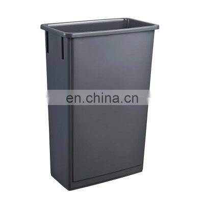 Wholesale 90 Ltr Garbage Recycle Plastic Waste Bin Swing Household Slim Trash Can