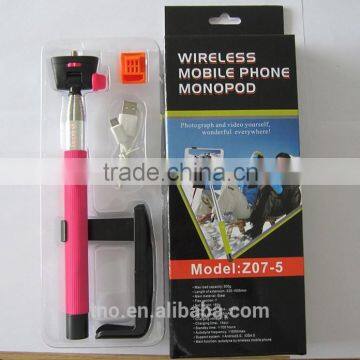 Integration monopod wireless bluetooth extendable selfie stick