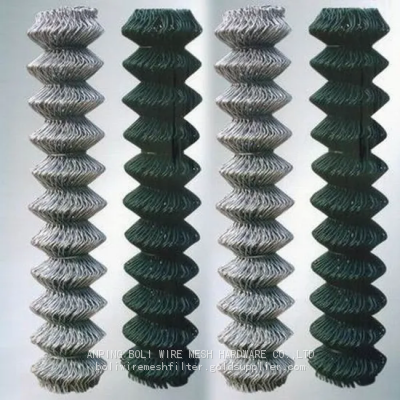 BOLI MESH Manufacturer of Chain Link Fence/ Diamond Outdoor Steel Wire Mesh Metal Fencing/BOLI MESH FENCE