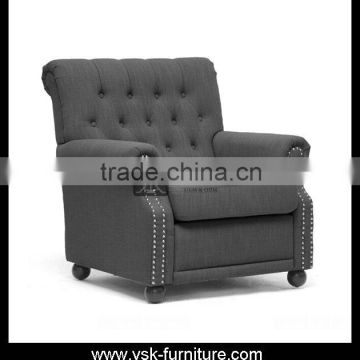 AC-097 Vinegar Design Fabric Lounge Chair