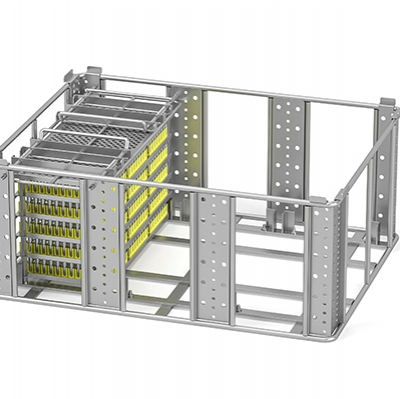 Stackable Mesh Storage Bins