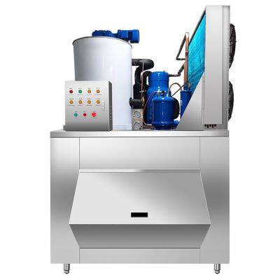 3000kg 3t Portable Vertical Commercial Industrial Flake Chips Slice Ice Maker Making Machine Dry Ice Making Machine