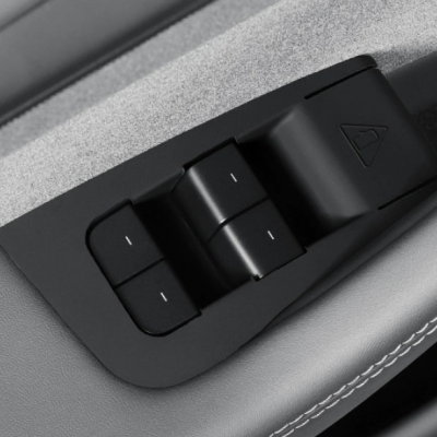 Silicone Black Car Door Switch Panel Cover With OEM Fitment photo-2