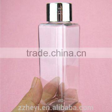 3oz 80ml Clear Square Pet Plastic Pump Bottle for Lotion Packaging photo-3