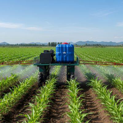 Vigorun Remote Control Sprayer Vehicle 600L 8.4m Boom 622cc Gasoline Engine Agricultural Pesticide Sprayer photo-5