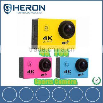 Factory Wholesales 2.0inch 170 Degree Ultra Wide Angle Lens 30M Underwater Wifi Action Camera 4K