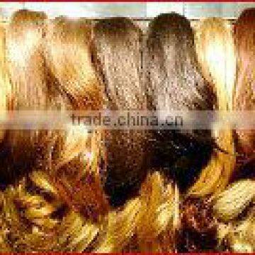 high quality cheap human hair drawstring ponytail 100% human hair pieces