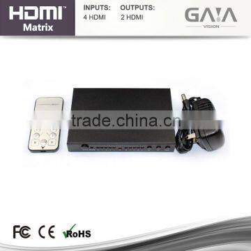OEM/ODM Ultra 4x2 HDMI Matrix with factory price 1080P