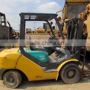 Used komatsu forklift FD30T-16, 3T forklift Japan made year 2008