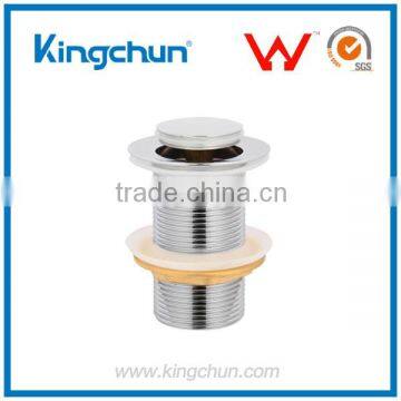 Kingchun push button basin brass pop up waste drainer (K81)