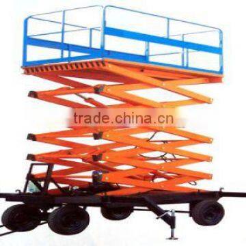 SJY electrical hydraulic goods lift table/scissor platform