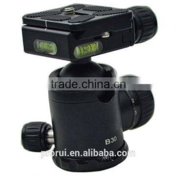Q02 SLR Camera Tripod Ball Head Gimbal Lock Hydraulic Damping Micro-benchmark photo-5