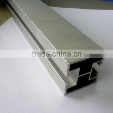 Cheapest extruded silver anodized solar panel mounting aluminum rail