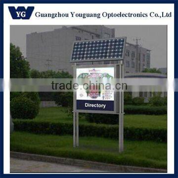 Outdoor Waterproof Solar LED Display Panel Board