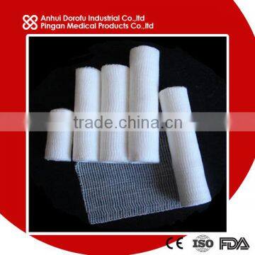 Absorbent 100% Cotton Gauze Roll 40s/24x20 CE ISO FDA