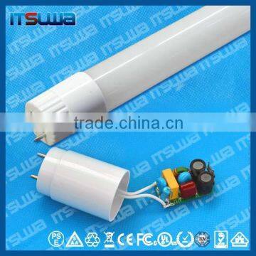 PF>0.97 ,180 degree rotatable plug 85-265vac led tube t8 in cool white