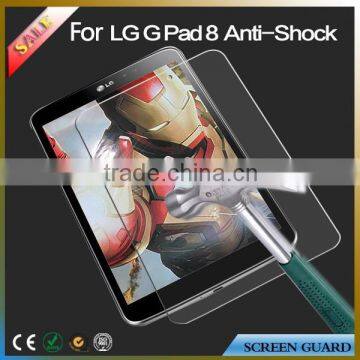 2015 Axidi anti shock anti scratch clear screen protector/film for LG G pad