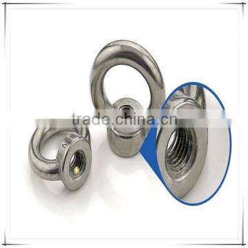 Authentic stainless steel wood lift ring screws