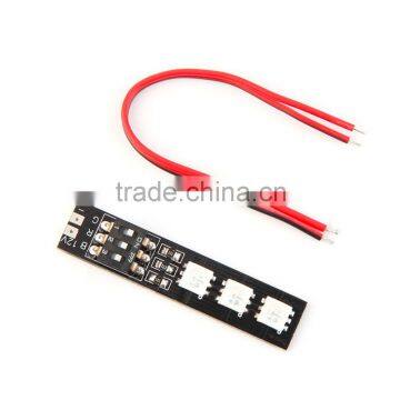 DIY 7 Color RGB 5050 12V LED Light Board For FPV Helicopter