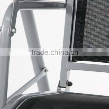 Patio Outdoor Bedroom Adult Swing Chair 3-Seat Metal Garden Hanging Swing Chair photo-4