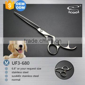 ICOOL UF3-680 hot sale hairstyling scissors shape blade scissors