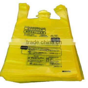 High Density Merchandise Plastic Shopping Bag for Goods in Supermarket