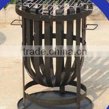 BBQ grill fire baskets