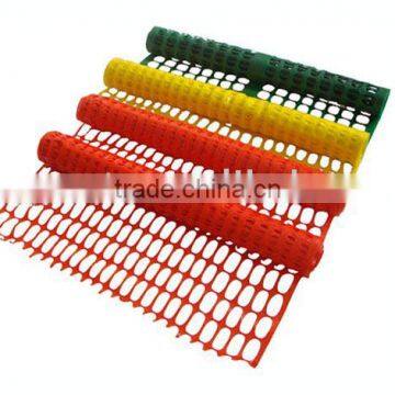 Orange barrier mesh