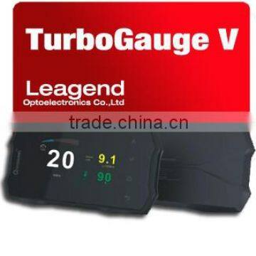 color screen Auto trip monitor HUD TurboGauge V