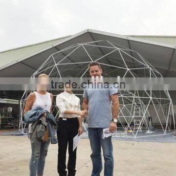 Geometric Dome Big Steel Event Dome Tent Luxury Outdoor Zelte 6x6m Arabic Tent Roof Top Tent With Factory Price photo-4