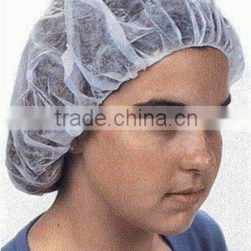 Disposable Non-woven Medical Bouffant Caps with Elastic