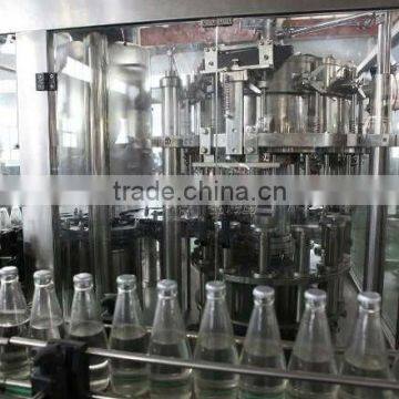 Automatic glass wine bottle filling production line