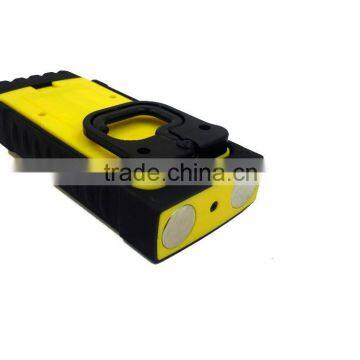 LED+COB Portable Flashlight High Power Work Light With Hook And Magnet photo-4