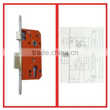 Hot sale new design zinc alloy door lock body