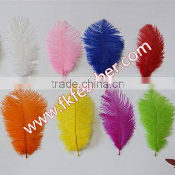 Wholesale Cheap DIY Multicolor Craft Small White Ostrich Feather 15cm to 20cm For Wedding Decorations