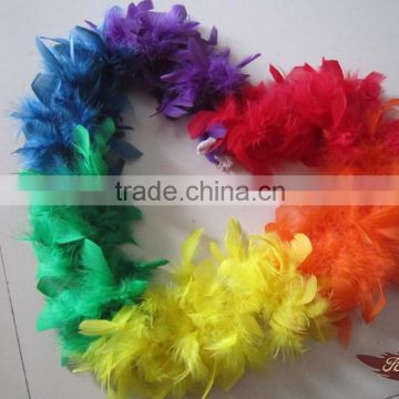 20G Rainbow Feather Boa Child's Feather Boa Mini Feather Boa