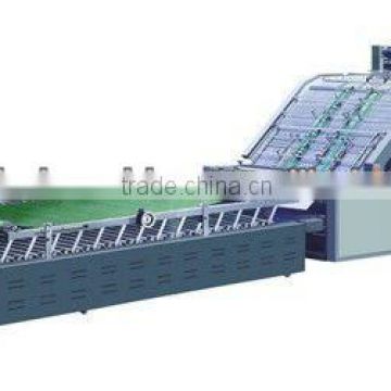 carton box machine semi automatic flute laminating machinery