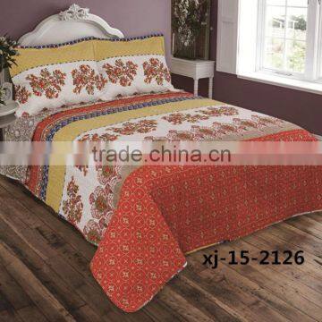 Polyester quilt bedding set for teenagers