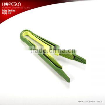 Most popular colorful plastic food service tongs of 119th Canton Fair