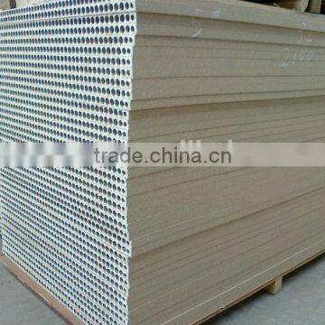 hollow core particle board/chipboard,tubular chipboard for door