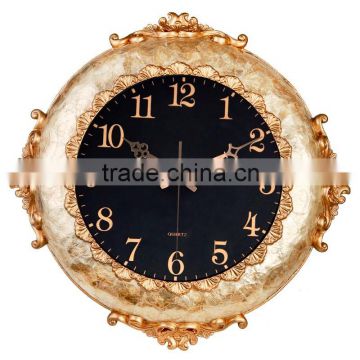 Hot sale Oversized Modern Luxury Design Polyresin Wall Clocks