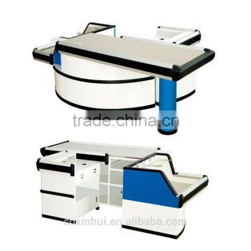 2015 Hot sale, good quality checkstand cashier desk for shopping store China factory professional manufacturer