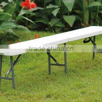 Easy-Carrying Plastic Folding Garden Bench Outdoor