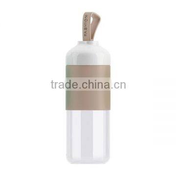 Personalized Christmas borosilicate glass drinking water bottle