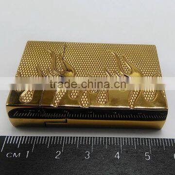 Gun Golden Plated Universal Gas Lighter Refill Battery Electric Lighter photo-5