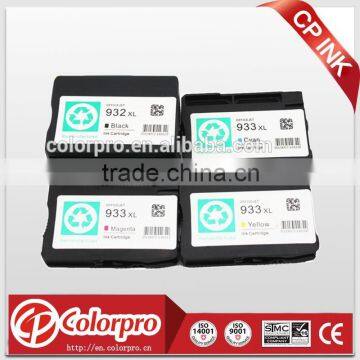 Hot sale remanufactured Ink Cartridge for HP 932XL for HP 933XL Ink Cartridge for HP 7612 7610 7 510 7512